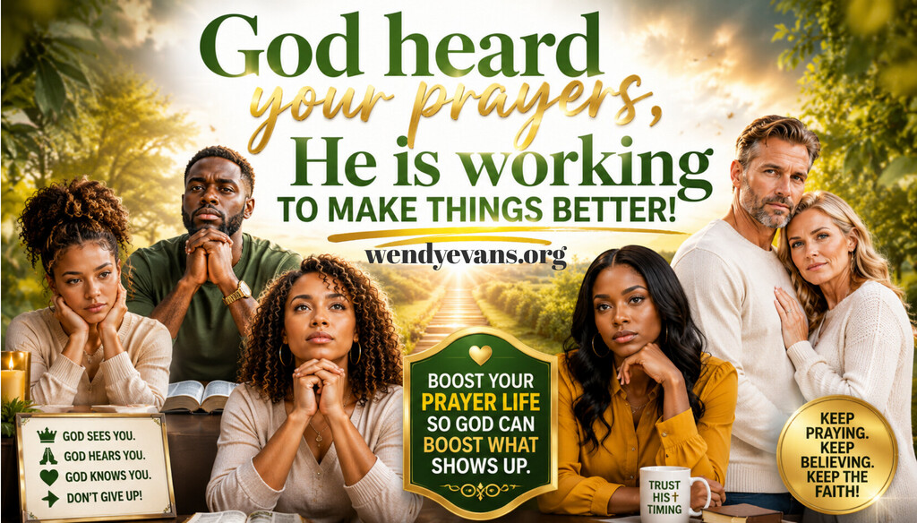 Let God “gift you with patient endurance” while He works!